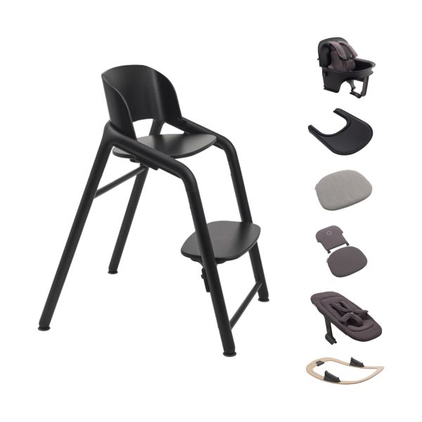Bugaboo Giraffe Kinderstoel Ultimate Bundel Black