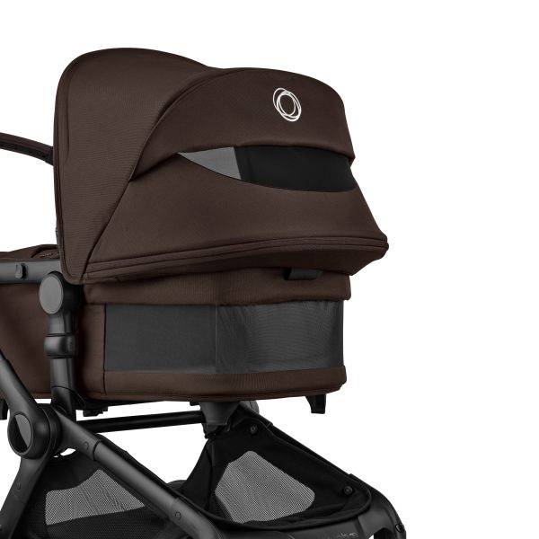 Bugaboo Fox 5 Renew Complete Kinderwagen - Black/Cocoa Brown 