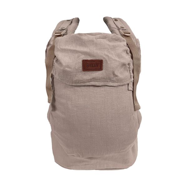 ByKay Click Carrier Deluxe Draagzak - Linnen - Mocca ByKay Click Carrier Deluxe Draagzak - Linnen - Mocca