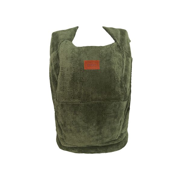 ByKay Tiny Click Carrier Draagzak - Rib - Moss Green