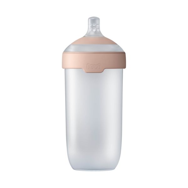 Difrax Mammafeel Fles – 330 ml – Soft Pink