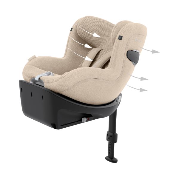Cybex Sirona Ti I-Size Plus Autostoel - Cozy Beige/Beige