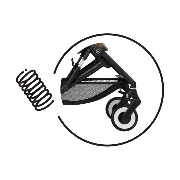 Cybex Agis Buggy - BLK Almond Beige/Beige