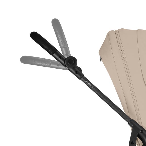 Cybex Melio Carbon Kinderwagen - Almond Beige/Beige