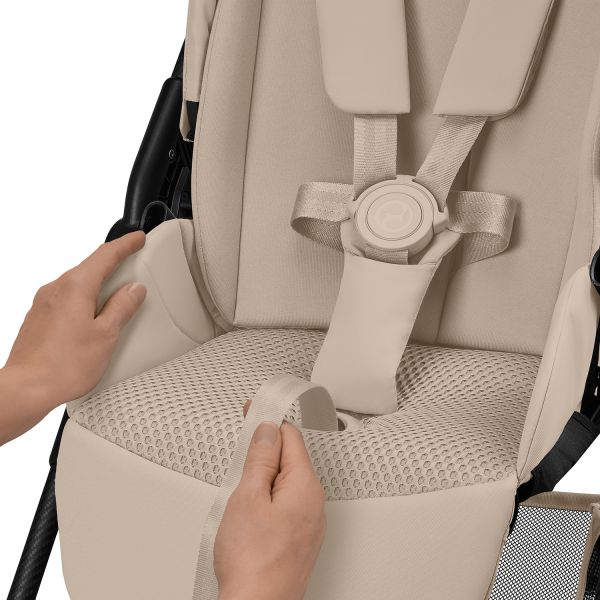 Cybex Melio Carbon Kinderwagen - Almond Beige/Beige