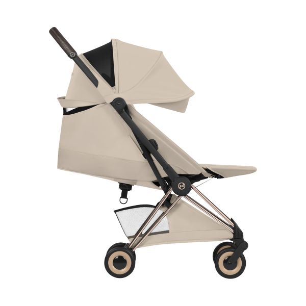 Cybex Coya Style Buggy Met Reiswieg - Rosegold/Cozy Beige Cybex Coya Style Buggy Met Reiswieg - Rosegold/Cozy Beige