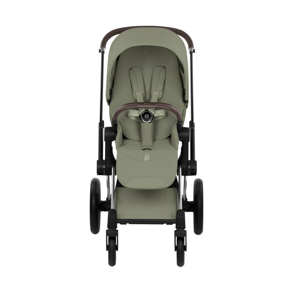 Cybex Priam 5 Style Kinderwagen 2-in-1 - Chrome Brown/Sage Green Cybex Priam 5 Style Kinderwagen 2-in-1 - Chrome Brown/Sage Green