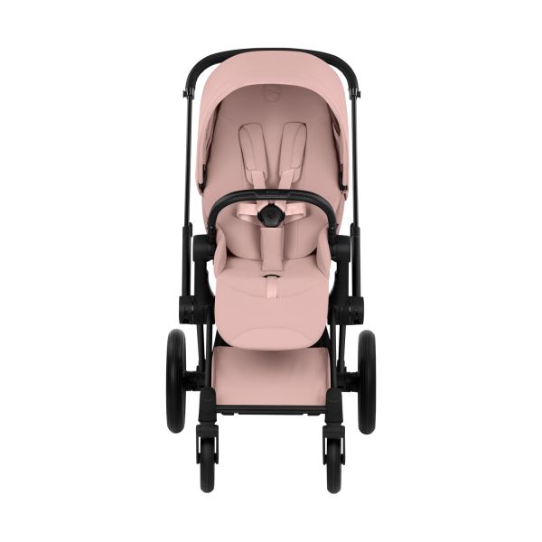 Cybex Priam 5 Style Kinderwagen 2-in-1 - Matt Black/Peach Pink Cybex Priam 5 Style Kinderwagen 2-in-1 - Matt Black/Peach Pink