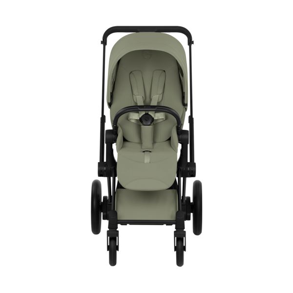 Cybex e-Priam 5 Style Kinderwagen 2-in-1 - Matt Black/Sage Green