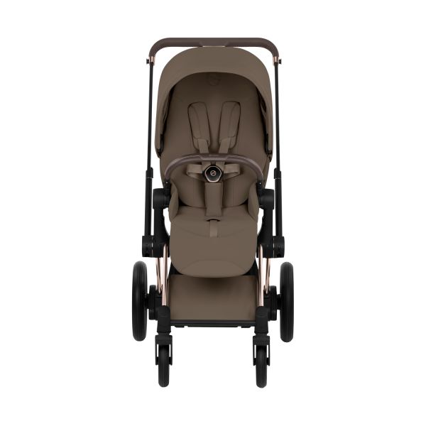 Cybex e-Priam 5 Style Kinderwagen 2-in-1 - Rosegold/Coconut Brown Cybex e-Priam 5 Style Kinderwagen 2-in-1 - Rosegold/Coconut Brown