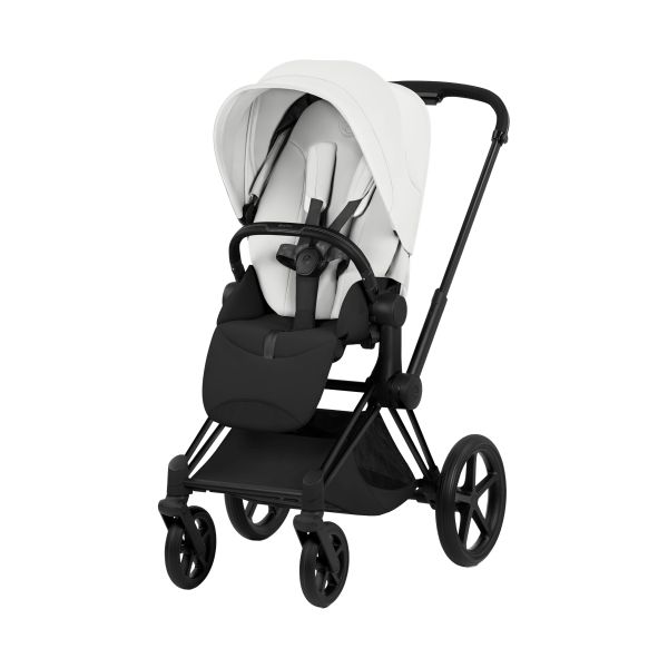 Cybex e-Priam 5 Style Kinderwagen 2-in-1 - Matt Black/Off White Cybex e-Priam 5 Style Kinderwagen 2-in-1 - Matt Black/Off White