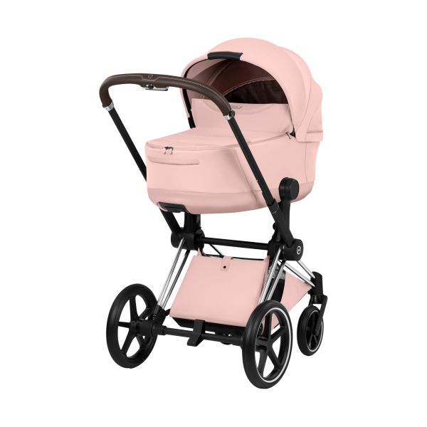 Cybex Priam 5 Style Kinderwagen 2-in-1 - Chrome Brown/Peach Pink Cybex Priam 5 Style Kinderwagen 2-in-1 - Chrome Brown/Peach Pink