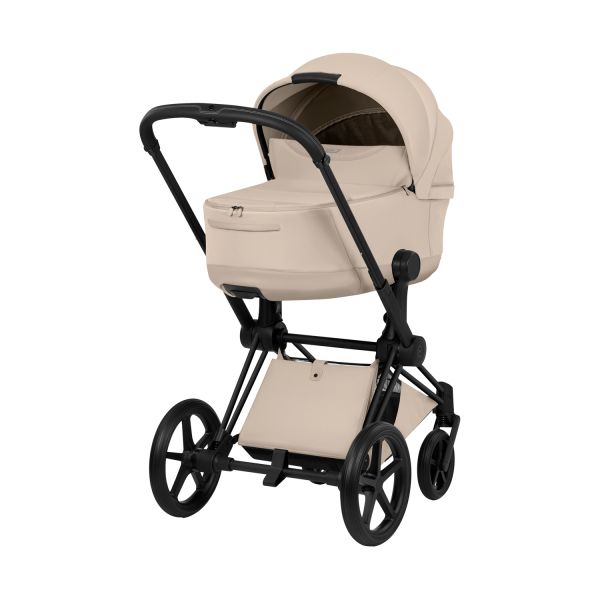 Cybex Priam 5 Style Kinderwagen 2-in-1 - Matt Black/Cozy Beige