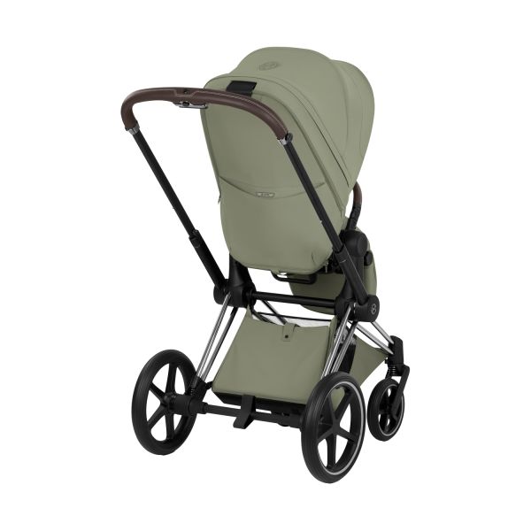 Cybex Priam 5 Style Kinderwagen 2-in-1 - Chrome Brown/Sage Green Cybex Priam 5 Style Kinderwagen 2-in-1 - Chrome Brown/Sage Green