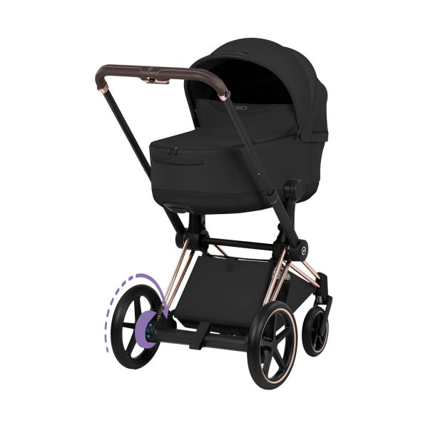 Cybex e-Priam 5 Style Kinderwagen 2-in-1 - Rosegold/Sepia Black Cybex e-Priam 5 Style Kinderwagen 2-in-1 - Rosegold/Sepia Black