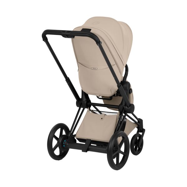 Cybex e-Priam 5 Style Kinderwagen 2-in-1 - Matt Black/Cozy Beige Cybex e-Priam 5 Style Kinderwagen 2-in-1 - Matt Black/Cozy Beige