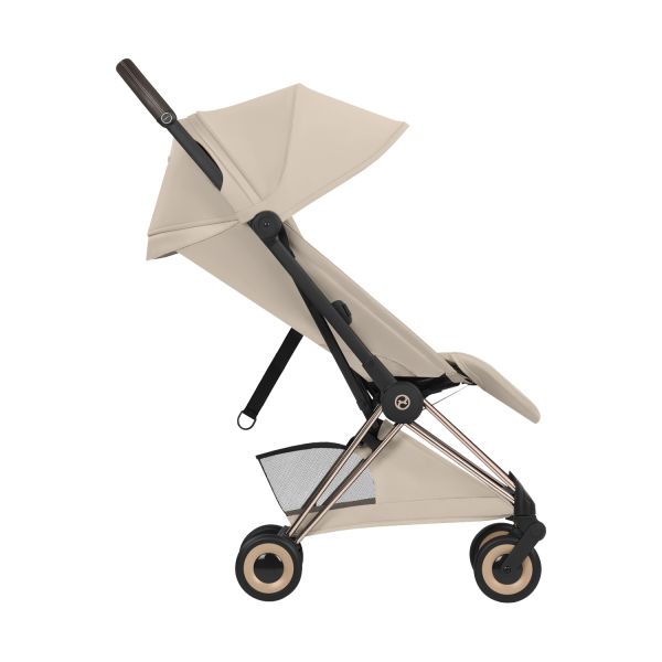 Cybex Coya Style Buggy Met Reiswieg - Rosegold/Cozy Beige Cybex Coya Style Buggy Met Reiswieg - Rosegold/Cozy Beige