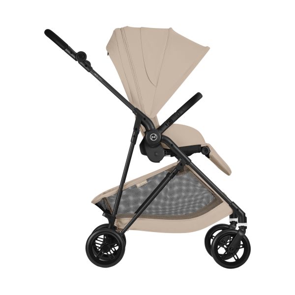 Cybex Melio Carbon Kinderwagen - Almond Beige/Beige