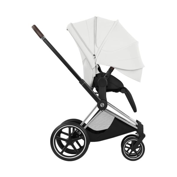 Cybex Priam 5 Style Kinderwagen 2-in-1 - Chrome Brown/Off White Cybex Priam 5 Style Kinderwagen 2-in-1 - Chrome Brown/Off White