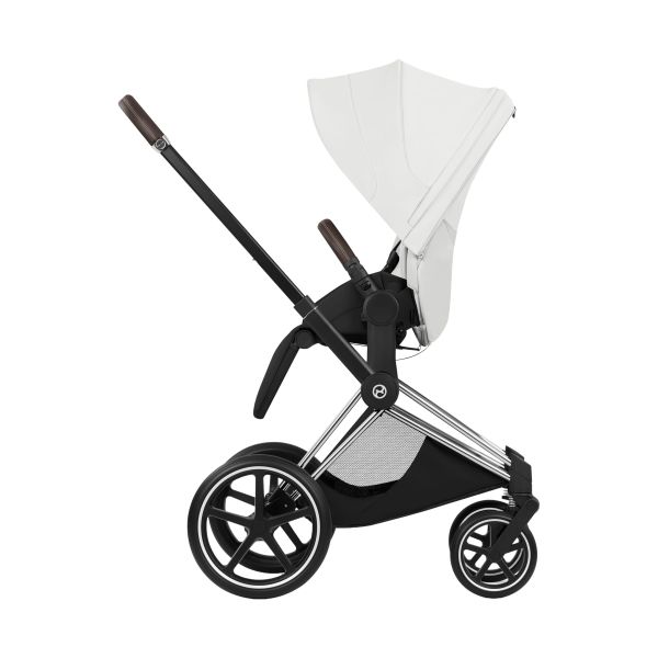 Cybex Priam 5 Style Kinderwagen 2-in-1 - Chrome Brown/Off White Cybex Priam 5 Style Kinderwagen 2-in-1 - Chrome Brown/Off White