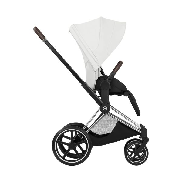 Cybex Priam 5 Style Kinderwagen 2-in-1 - Chrome Brown/Off White Cybex Priam 5 Style Kinderwagen 2-in-1 - Chrome Brown/Off White