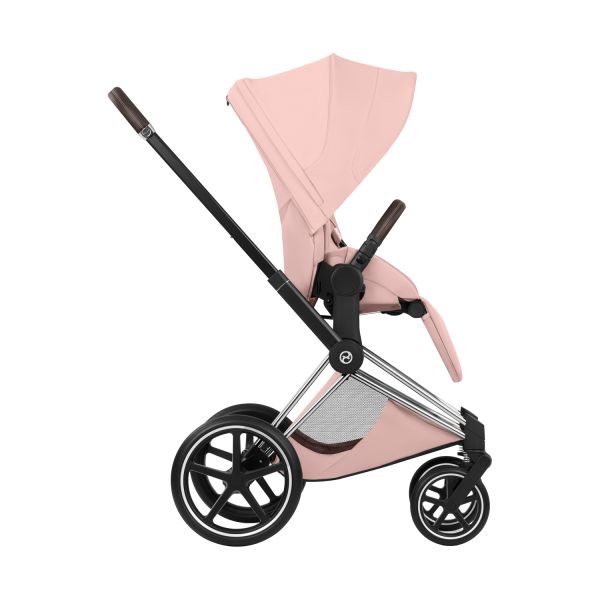 Cybex Priam 5 Style Kinderwagen 2-in-1 - Chrome Brown/Peach Pink Cybex Priam 5 Style Kinderwagen 2-in-1 - Chrome Brown/Peach Pink
