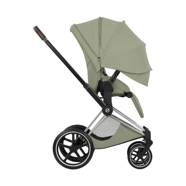 Cybex Priam 5 Style Kinderwagen 2-in-1 - Chrome Brown/Sage Green Cybex Priam 5 Style Kinderwagen 2-in-1 - Chrome Brown/Sage Green