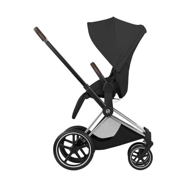 Cybex Priam 5 Style Kinderwagen 2-in-1 - Chrome Brown/Sepia Black Cybex Priam 5 Style Kinderwagen 2-in-1 - Chrome Brown/Sepia Black