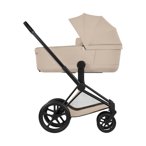 Cybex Priam 5 Style Kinderwagen 2-in-1 - Matt Black/Cozy Beige