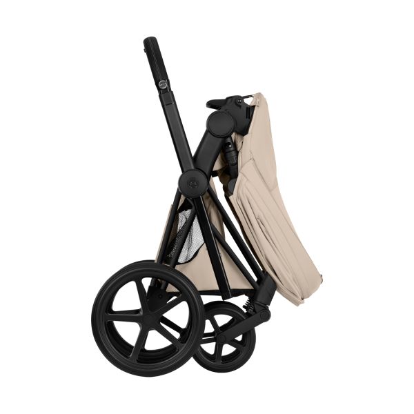 Cybex Priam 5 Style Kinderwagen 2-in-1 - Matt Black/Cozy Beige