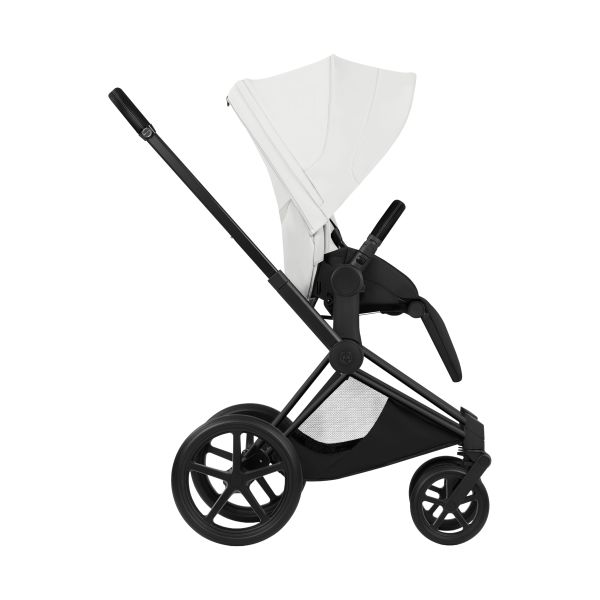 Cybex e-Priam 5 Style Kinderwagen 2-in-1 - Chrome Brown/Off White Cybex e-Priam 5 Style Kinderwagen 2-in-1 - Chrome Brown/Off White
