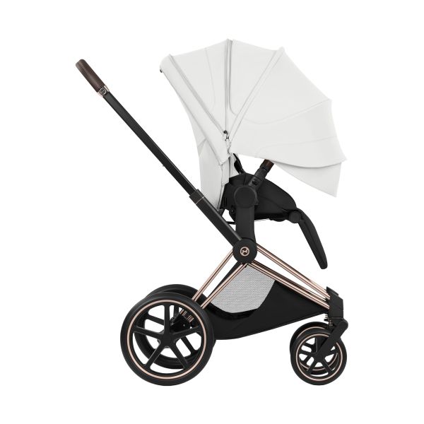 Cybex e-Priam 5 Style Kinderwagen 2-in-1 - Rosegold/Off White Cybex e-Priam 5 Style Kinderwagen 2-in-1 - Rosegold/Off White