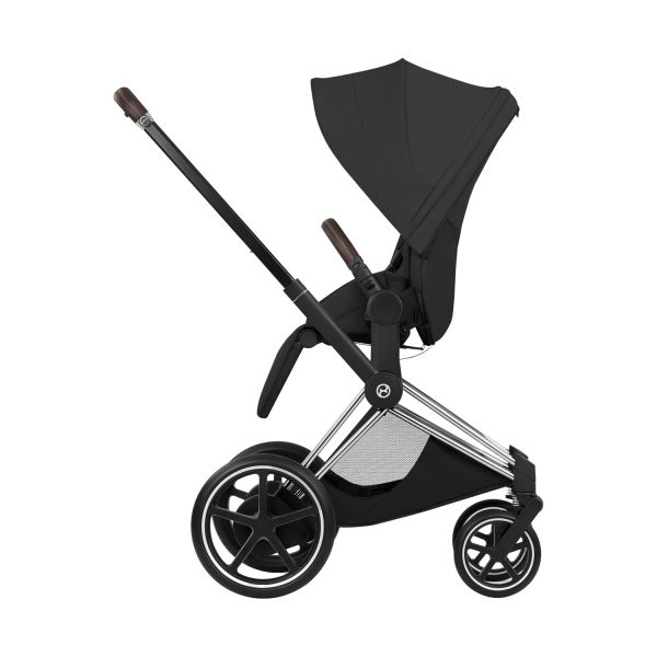 Cybex e-Priam 5 Style Kinderwagen 2-in-1 - Chrome Brown/Sepia Black Cybex e-Priam 5 Style Kinderwagen 2-in-1 - Chrome Brown/Sepia Black