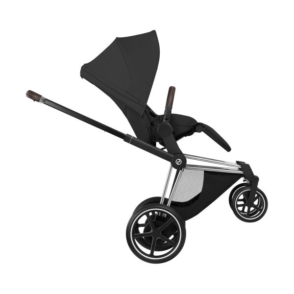 Cybex e-Priam 5 Style Kinderwagen 2-in-1 - Chrome Brown/Sepia Black Cybex e-Priam 5 Style Kinderwagen 2-in-1 - Chrome Brown/Sepia Black