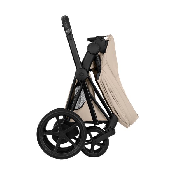 Cybex e-Priam 5 Style Kinderwagen 2-in-1 - Matt Black/Cozy Beige Cybex e-Priam 5 Style Kinderwagen 2-in-1 - Matt Black/Cozy Beige