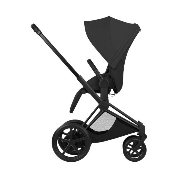 Cybex e-Priam 5 Style Kinderwagen 2-in-1 - Matt Black/Sepia Black