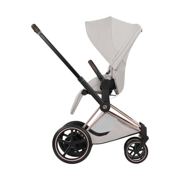 Cybex e-Priam 5 Style Kinderwagen 2-in-1 - Rosegold/City Grey Cybex e-Priam 5 Style Kinderwagen 2-in-1 - Rosegold/City Grey