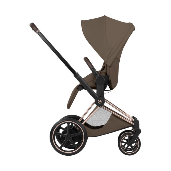 Cybex e-Priam 5 Style Kinderwagen 2-in-1 - Rosegold/Coconut Brown Cybex e-Priam 5 Style Kinderwagen 2-in-1 - Rosegold/Coconut Brown