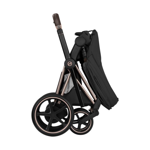 Cybex e-Priam 5 Style Kinderwagen 2-in-1 - Rosegold/Sepia Black Cybex e-Priam 5 Style Kinderwagen 2-in-1 - Rosegold/Sepia Black