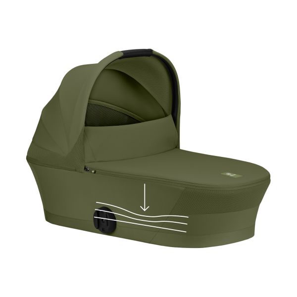 Cybex Melio Reiswieg - Moss Green/Khaki Cybex Melio Reiswieg - Moss Green/Khaki