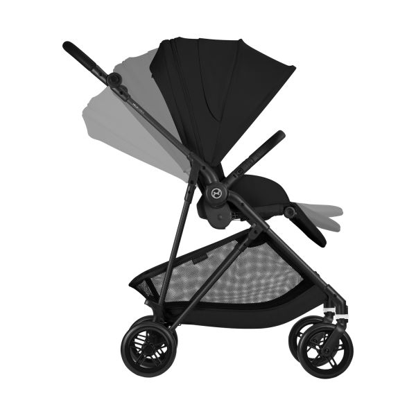Cybex Melio Kinderwagen 2-in-1 - Magic Black/Black Cybex Melio Kinderwagen 2-in-1 - Magic Black/Black