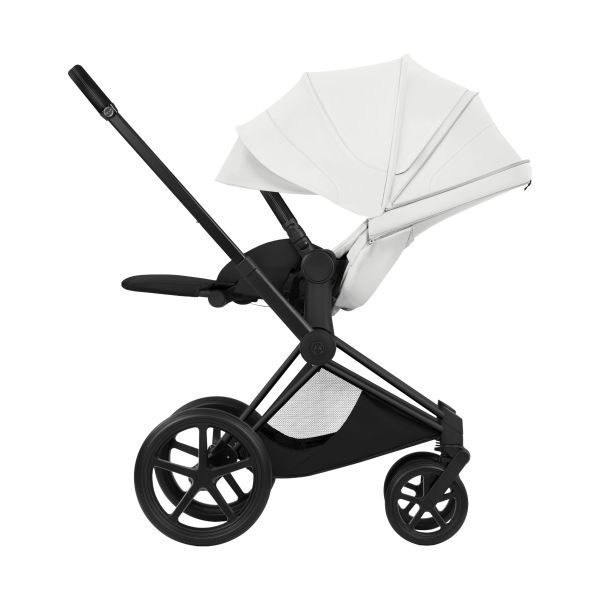 Cybex e-Priam 5 Style Kinderwagen 2-in-1 - Chrome Brown/Off White Cybex e-Priam 5 Style Kinderwagen 2-in-1 - Chrome Brown/Off White