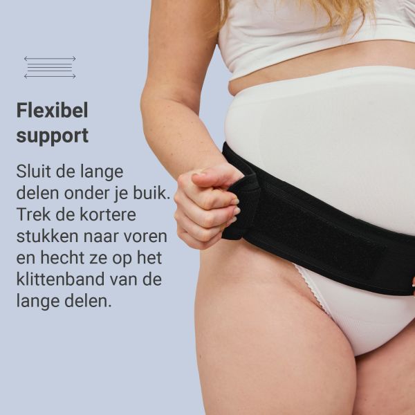 Carriwell Verstelbare Buikband Support Zwart S/M Carriwell Verstelbare Buikband Support Zwart S/M