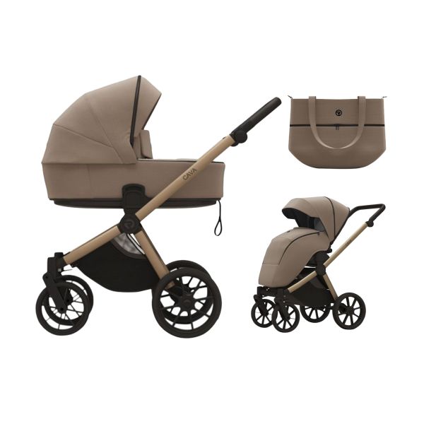 RIKO Cava - 2-in-1 Kinderwagen - Dust RIKO Cava - 2-in-1 Kinderwagen - Dust