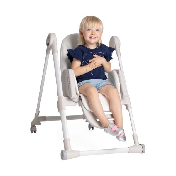 Chicco Polly Armonia Eetstoel - Motherpearl