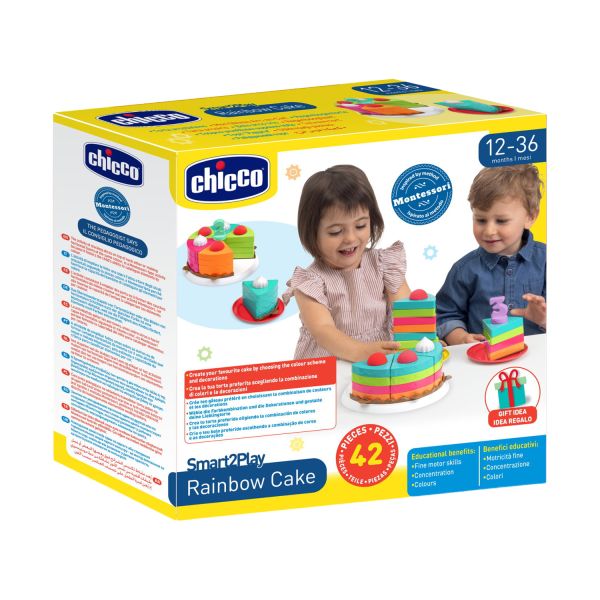 Chicco Mijn Regenboogtaart 2-in-1 Chicco Mijn Regenboogtaart 2-in-1
