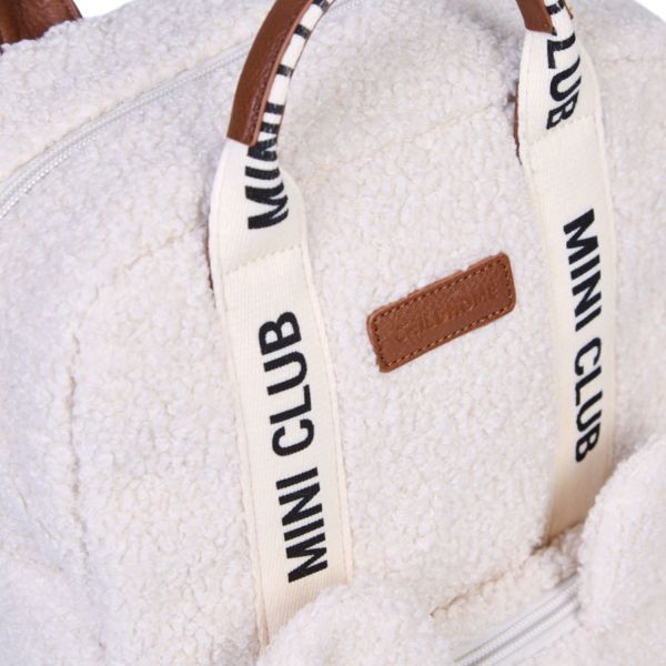 Childhome Mini Club Kinderrugzak - Signature - Teddy - Ecru