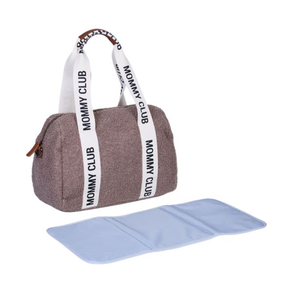 Childhome Mommy Club Verzorgingstas - Signature - Teddy - Zacht Bruin