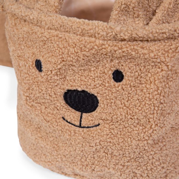 Childhome Opbergmand Teddy Bruin 25x20x20 cm Childhome Opbergmand Teddy Bruin 25x20x20 cm