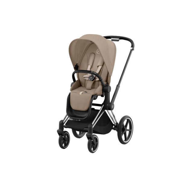 Cybex Kinderwagen 2-in-1 Priam 4 Chrome Black / Chrome - Cozy Beige